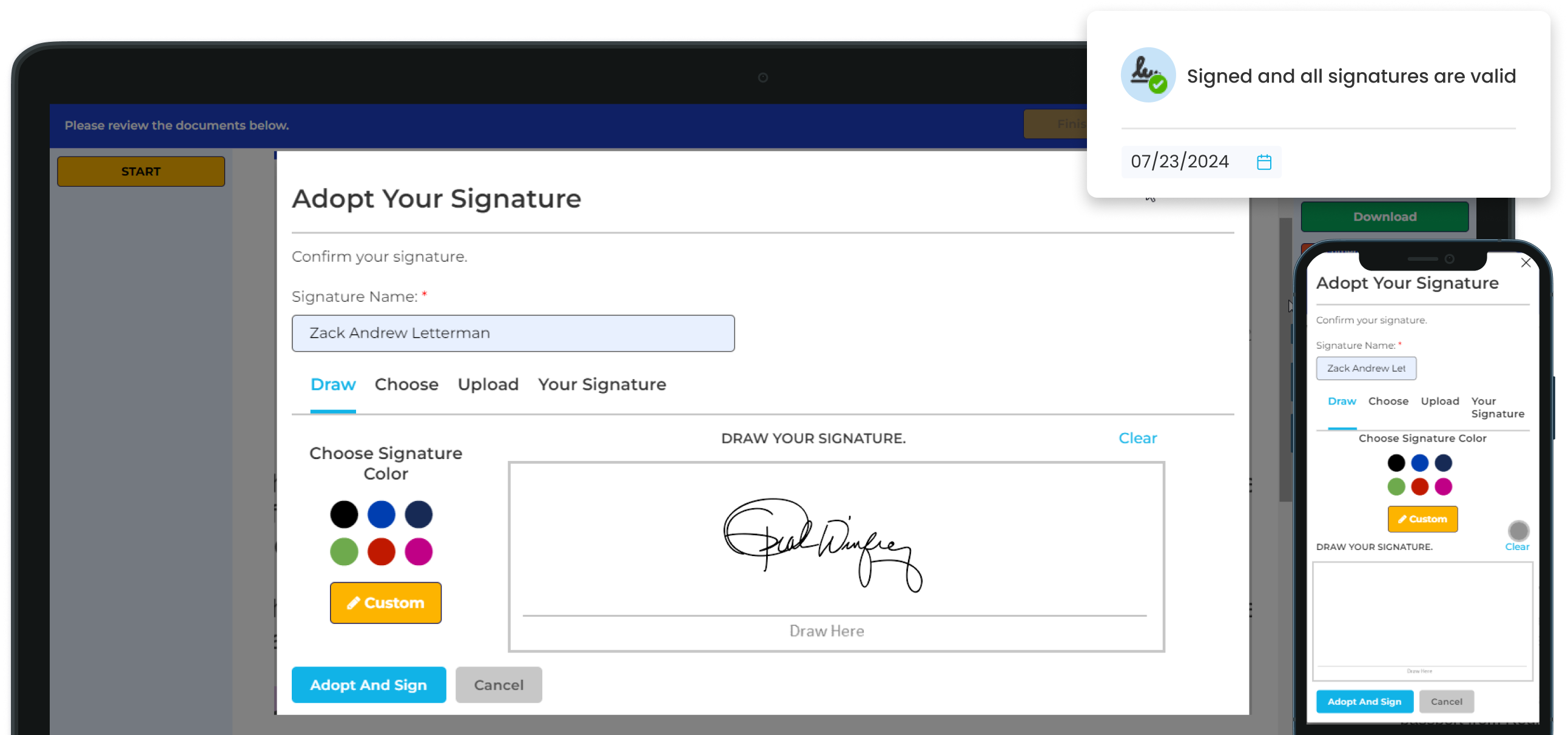 wesign home